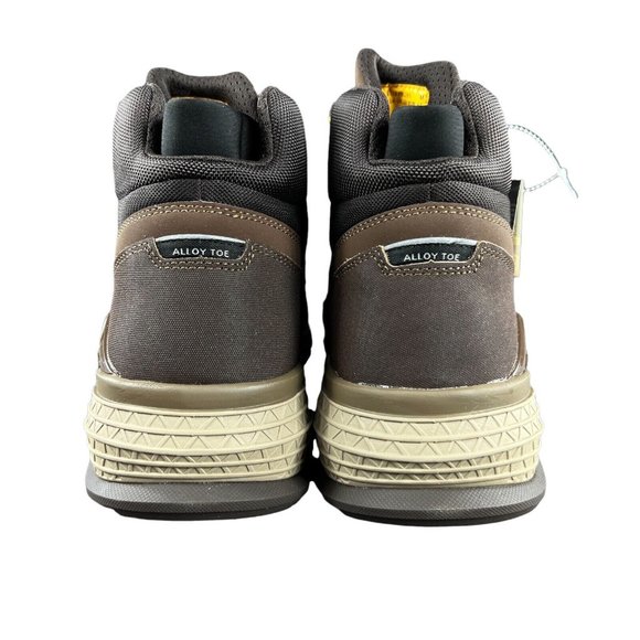 Caterpillar Men\'s Provoke Mid WP EH SR Brown Alloy Toe Work Boots Size 14 M main image 7